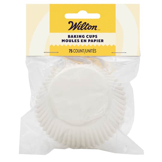 Wilton® Standard White Baking Cups, 75ct.